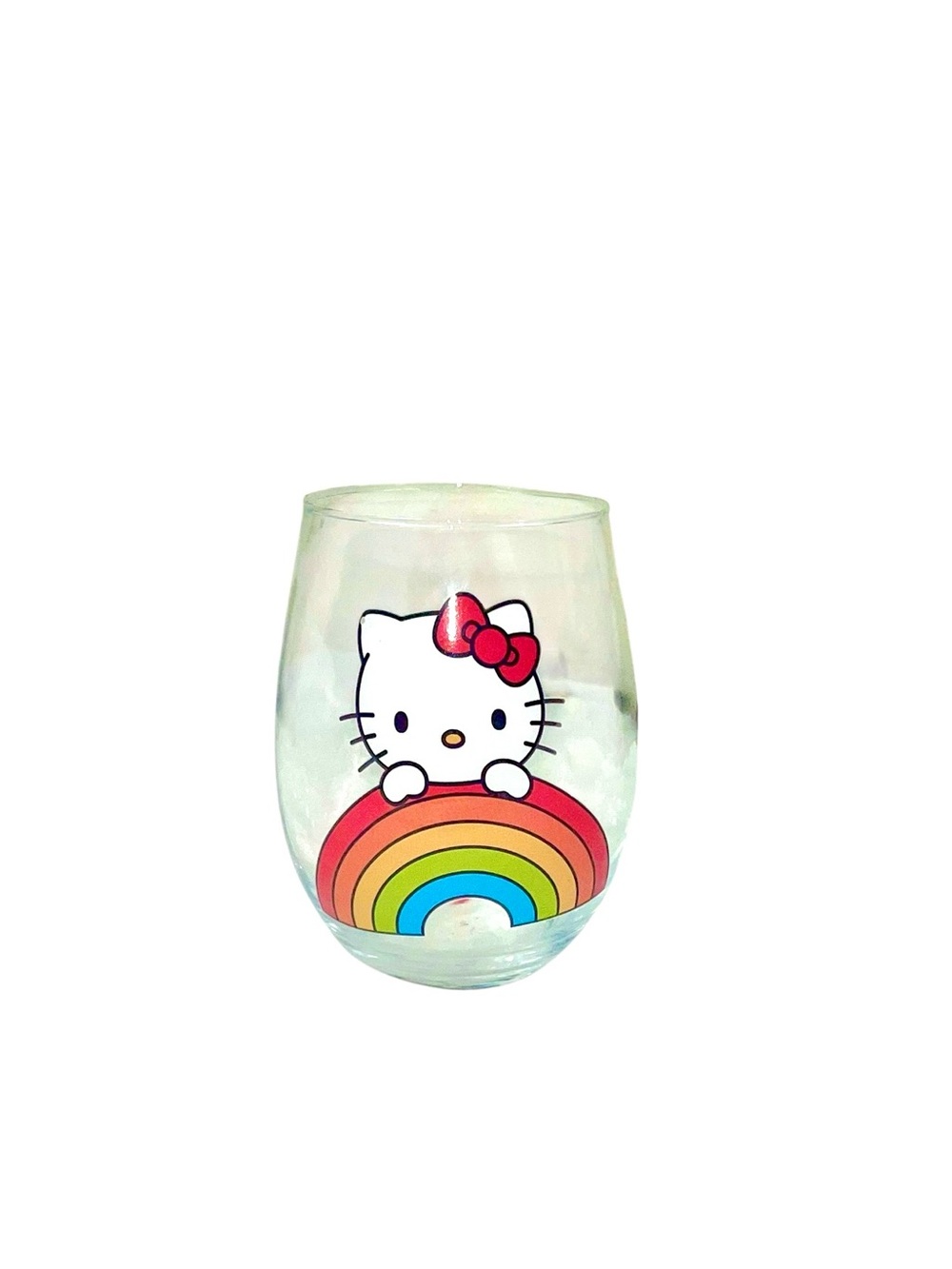 Hello Kitty Rainbow Stemless Glass